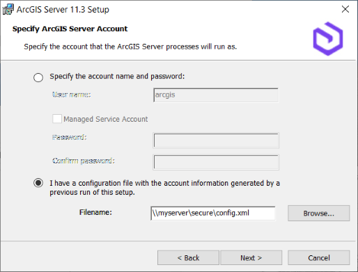 Import a server configuration file. Import a server configuration file.